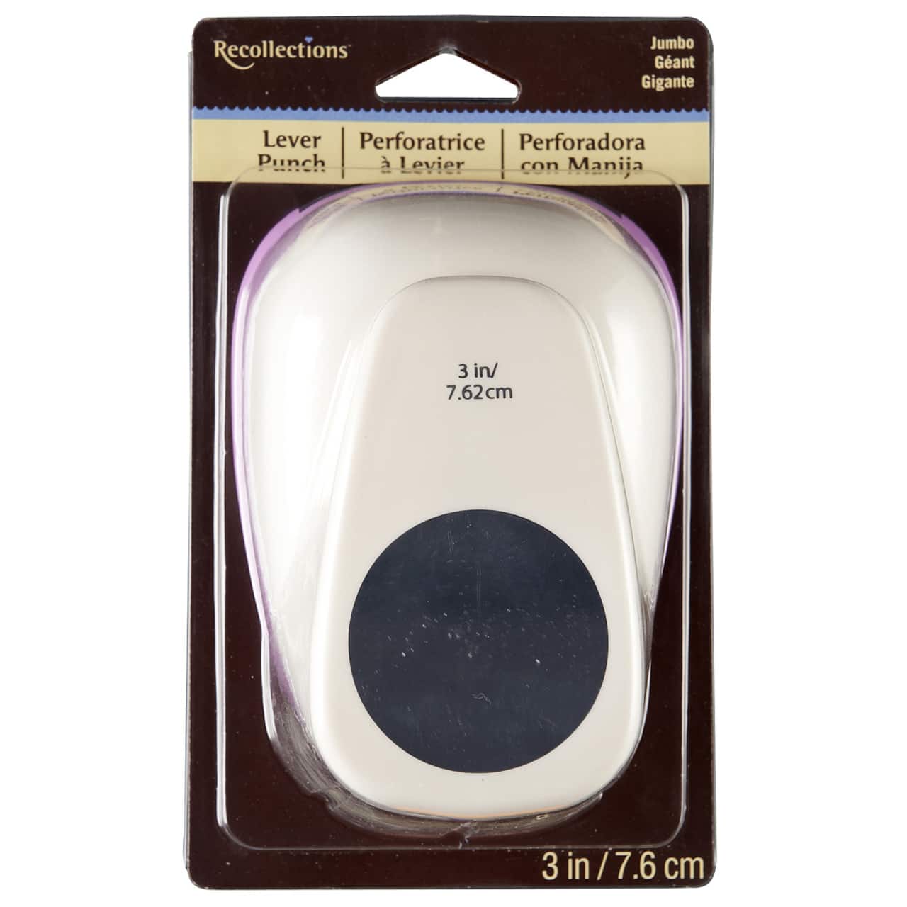 6 Pack: 3" Circle Lever Punch by Recollections™